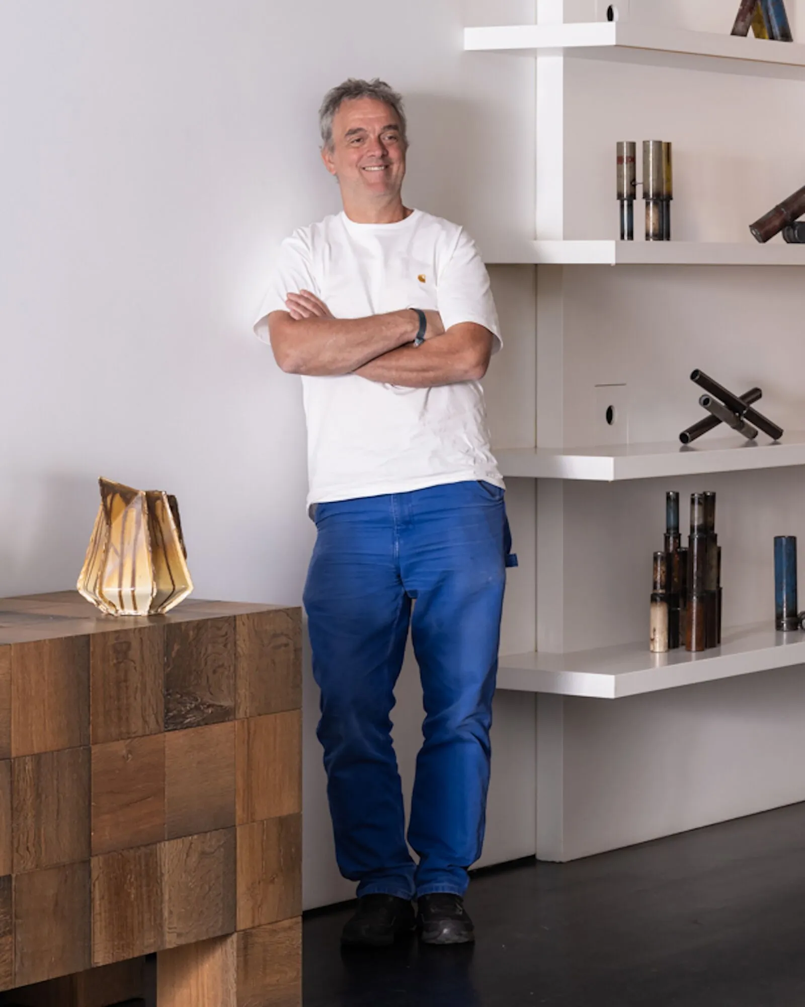 BOEK１　PIET HEIN EEK Tile Cabinet in Oak No. 1 by Piet Hein Eek - Rossana Orlandi