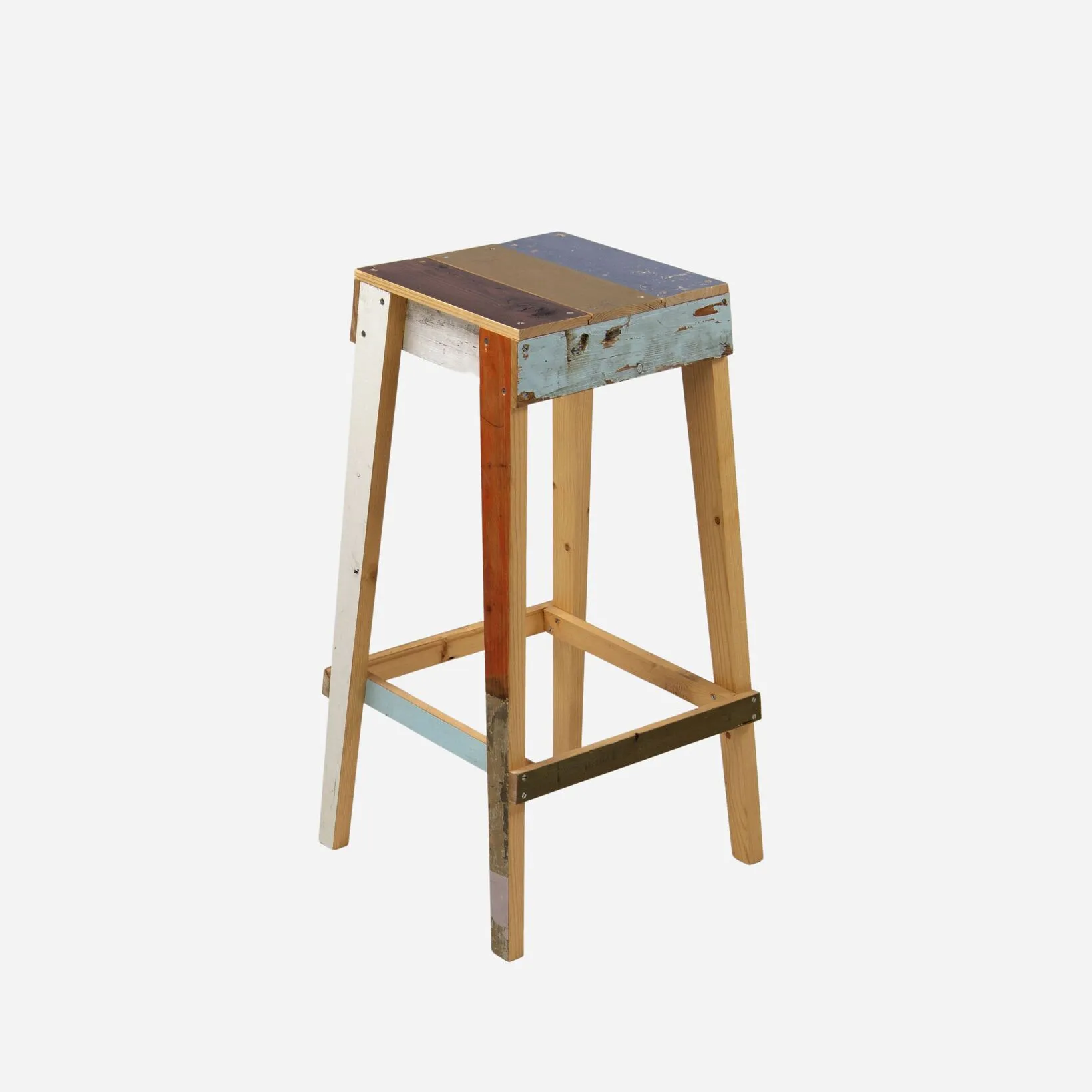 Barstool in Scrapwood | Piet Hein Eek | The Future Perfect