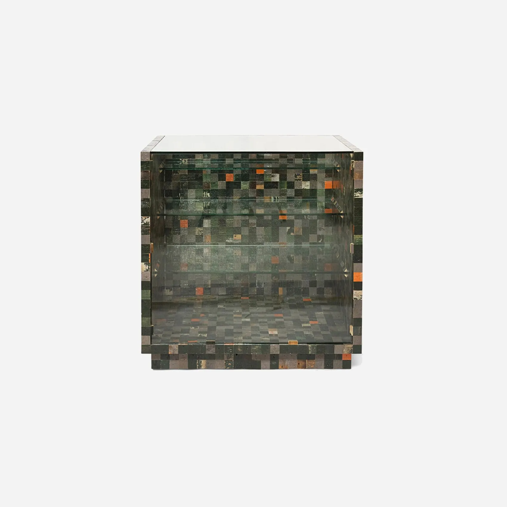 Waste Coffee Cube in Scrapwood | Piet Hein Eek | The Future Perfect