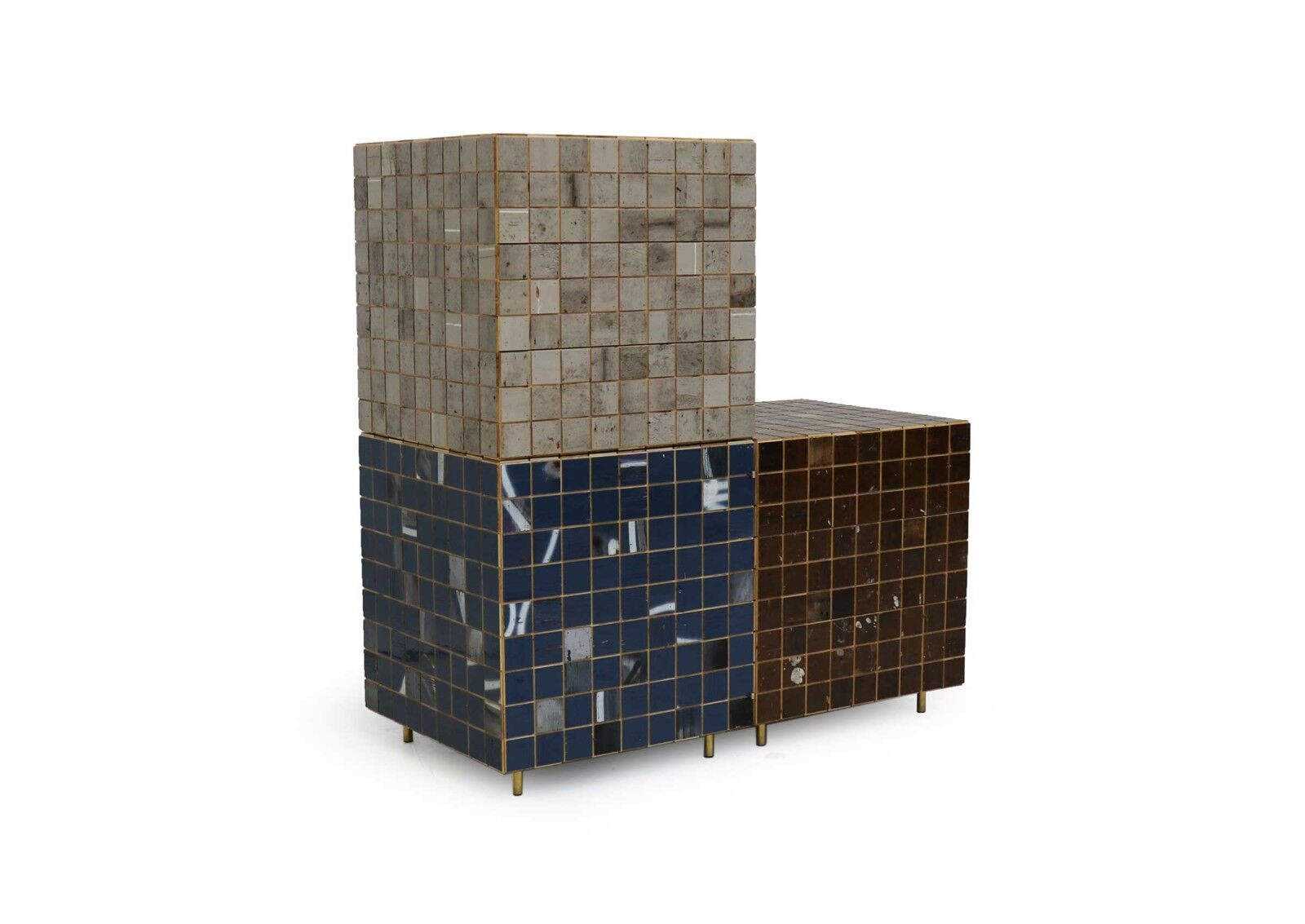 Waste Tile Cube | Piet Hein Eek | The Future Perfect