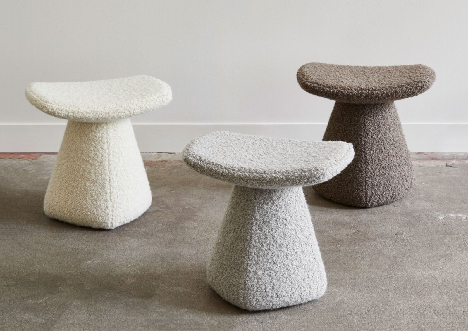 Dam Stool Upholstered | Christophe Delcourt | The Future Perfect