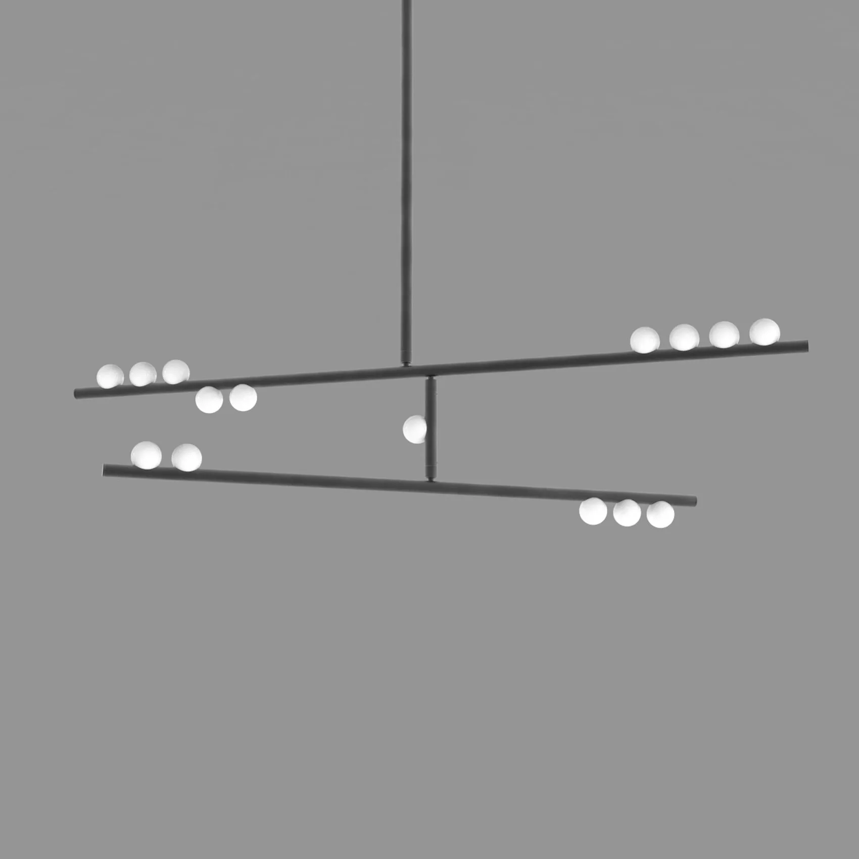76-Bulb Drop System Chandelier DS.76.01 | Lindsey Adelman | The