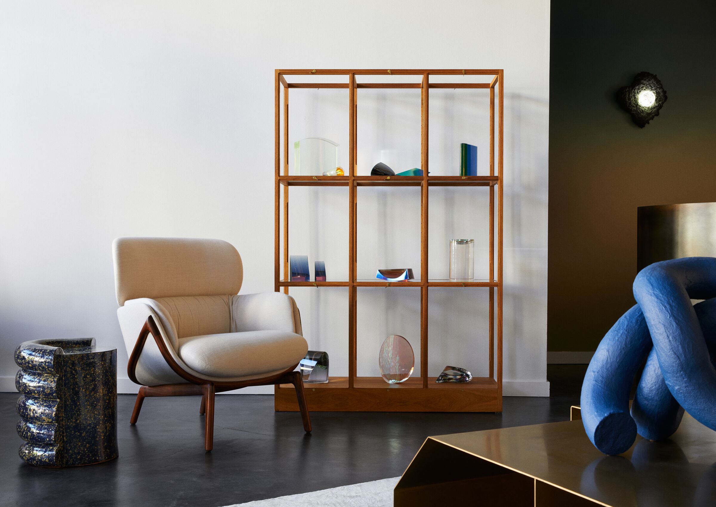 3 Column Oak Display Cabinet | Piet Hein Eek | The Future Perfect