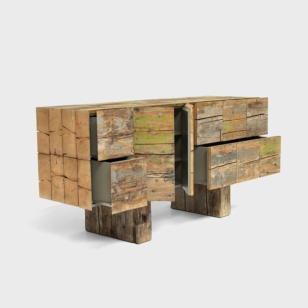 Stool in Scrapwood | Piet Hein Eek | The Future Perfect