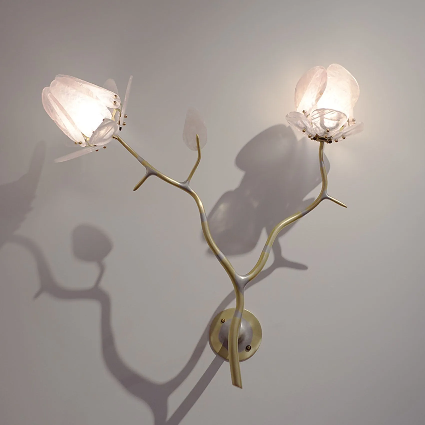 Stone Rose Horizontal Chandelier 01, 2025 | Chen Chen & Kai