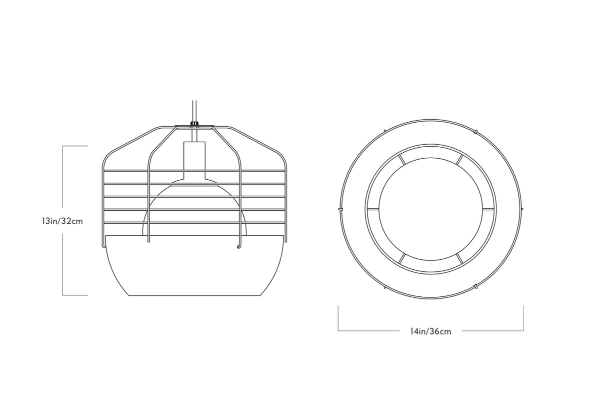 Bluff City Pendant 14″ Jonah Takagi The Future Perfect