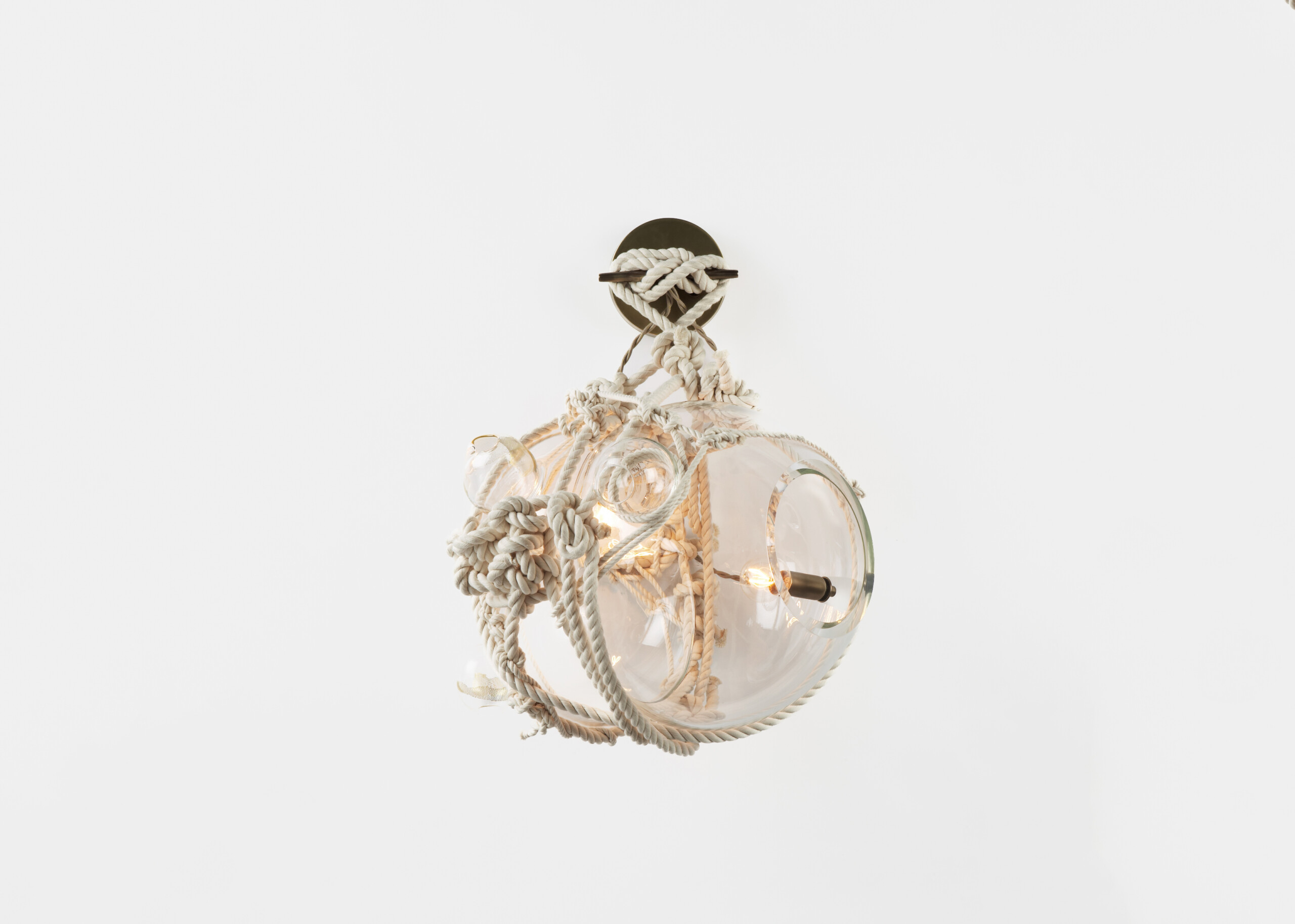 Knotty Bubbles Sconce – Large | Lindsey Adelman | The Future Perfect