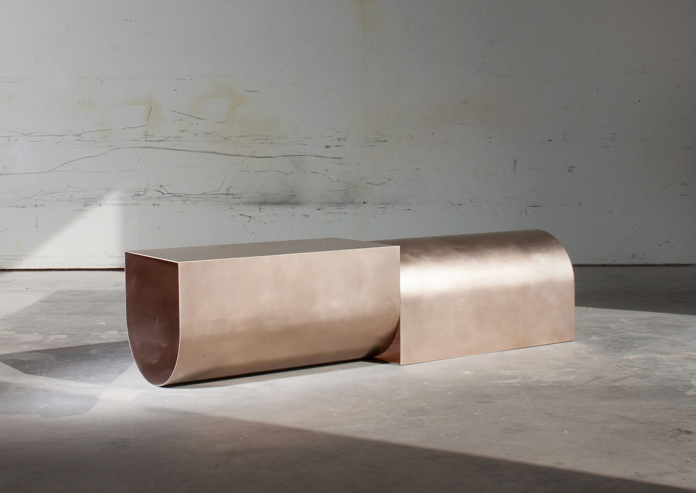 U Bench – Bronze | Christopher Stuart | The Future Perfect