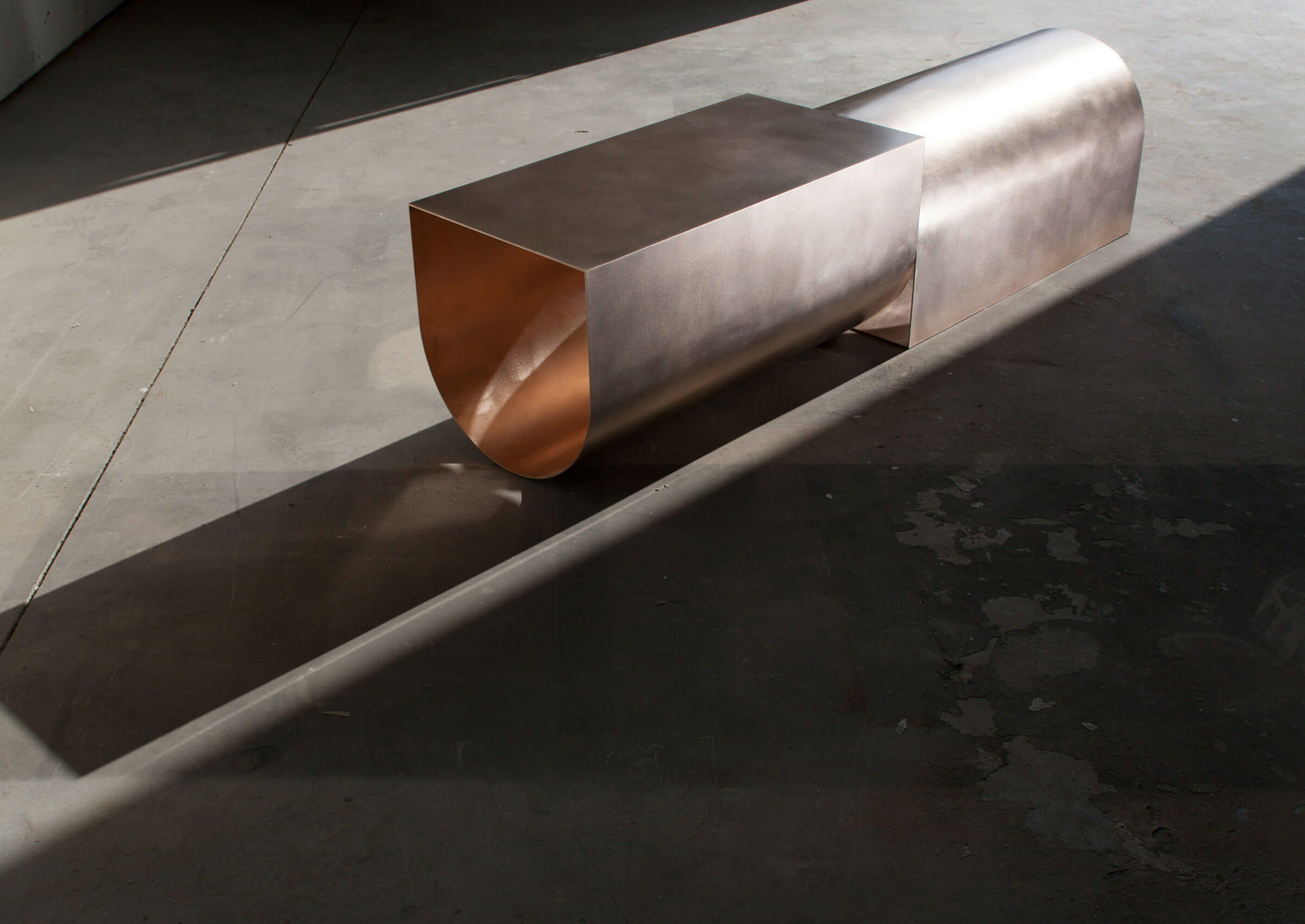 U Bench – Bronze | Christopher Stuart | The Future Perfect