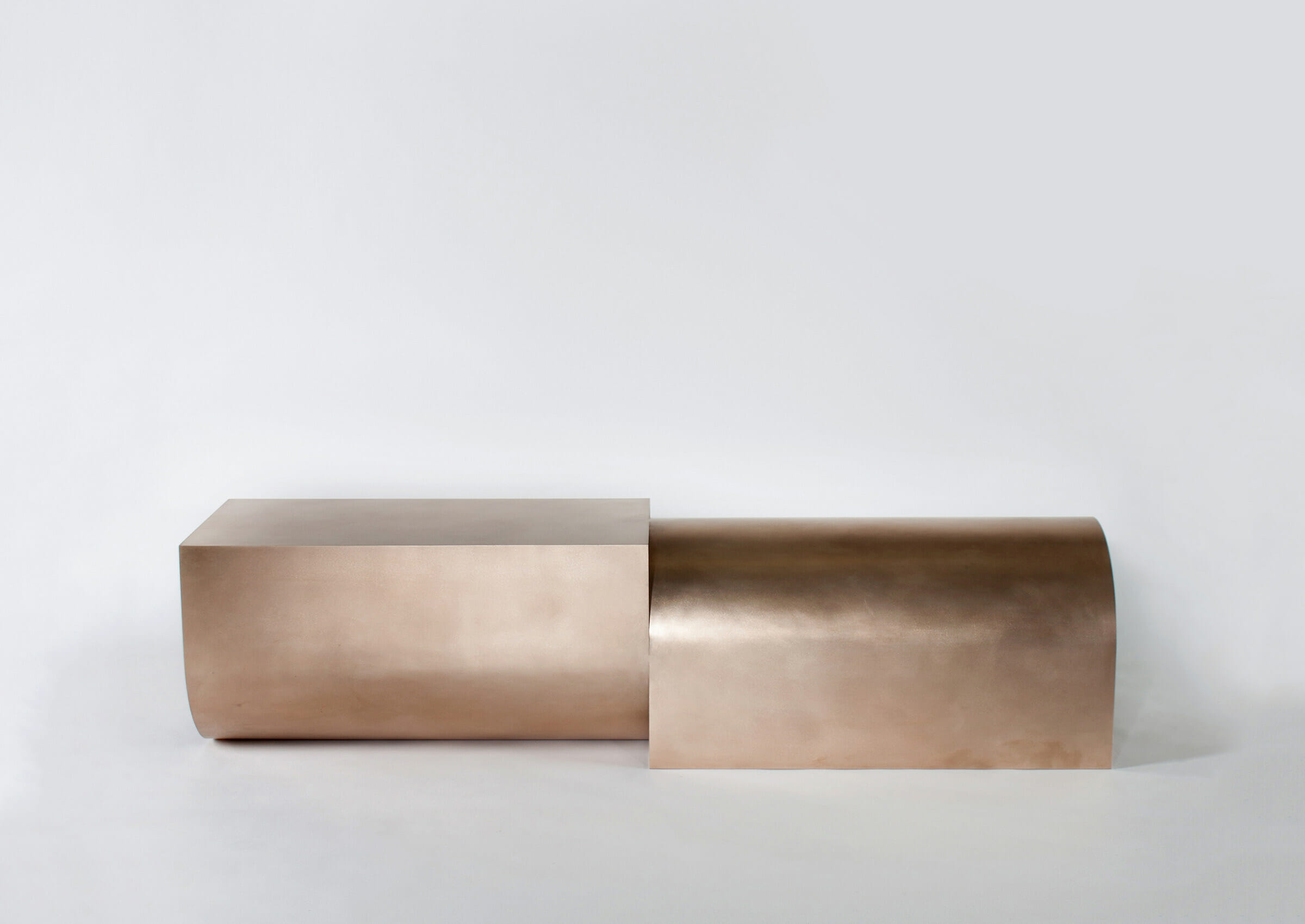 U Bench – Bronze | Christopher Stuart | The Future Perfect