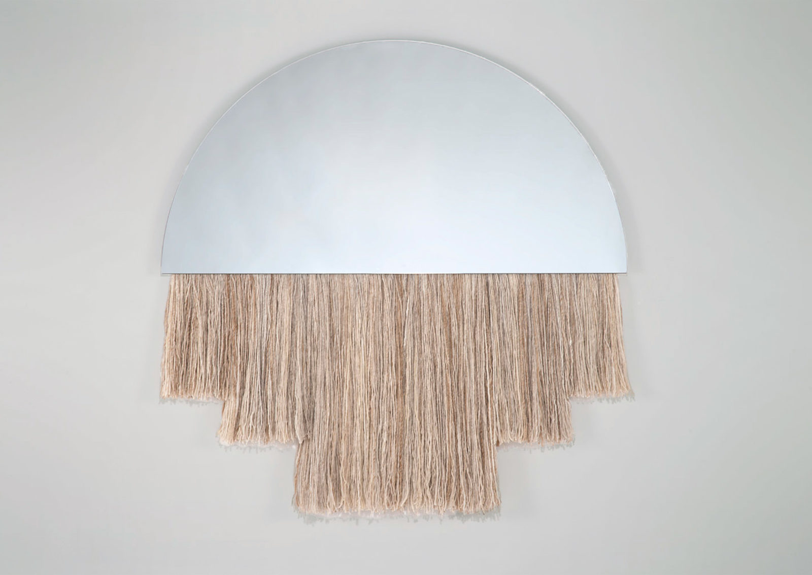 half moon mirror