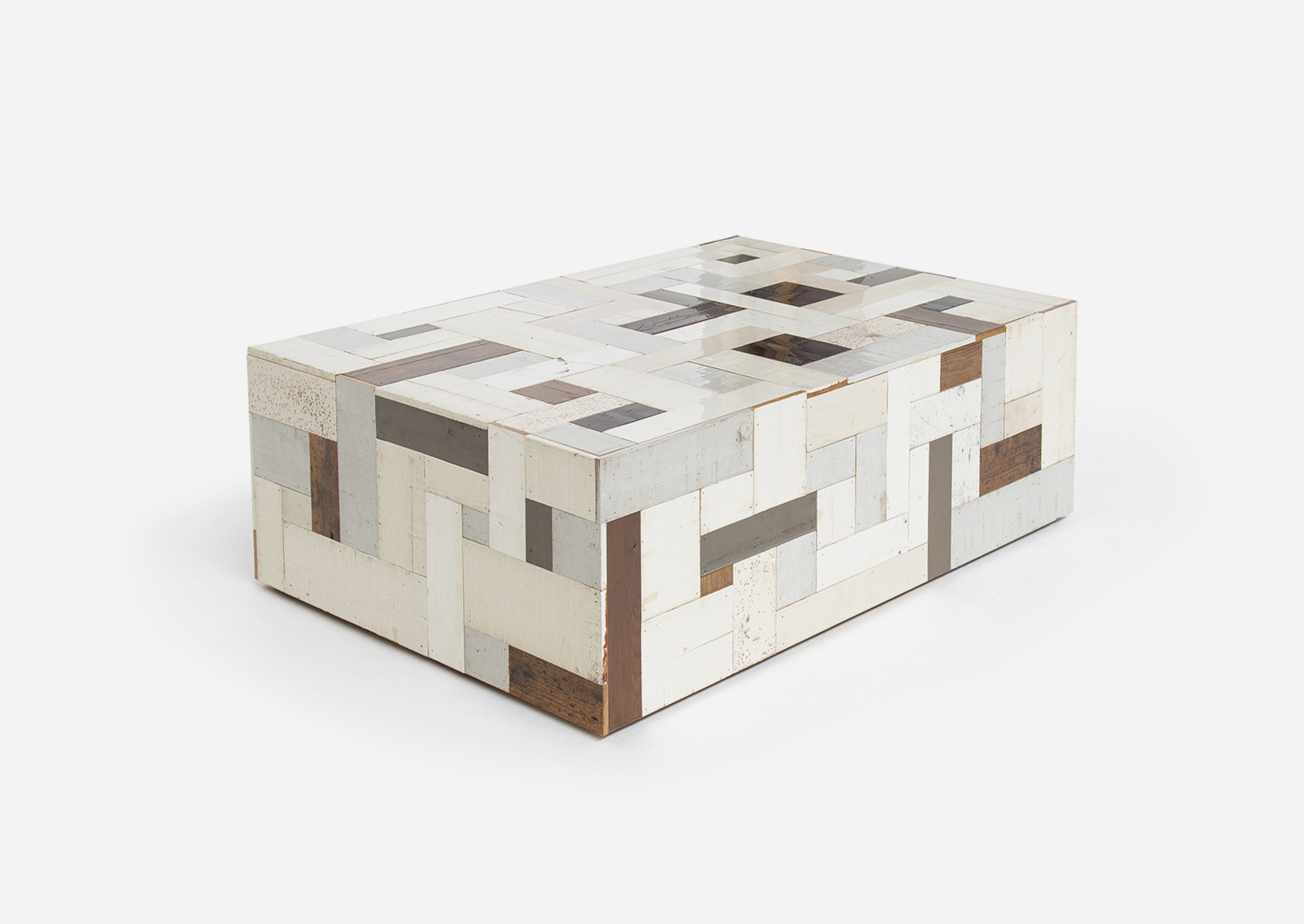 【PIET HEIN EEK 】Waste Coffeecube Waste Coffee Cube in Scrapwood | Piet Hein Eek | The Future