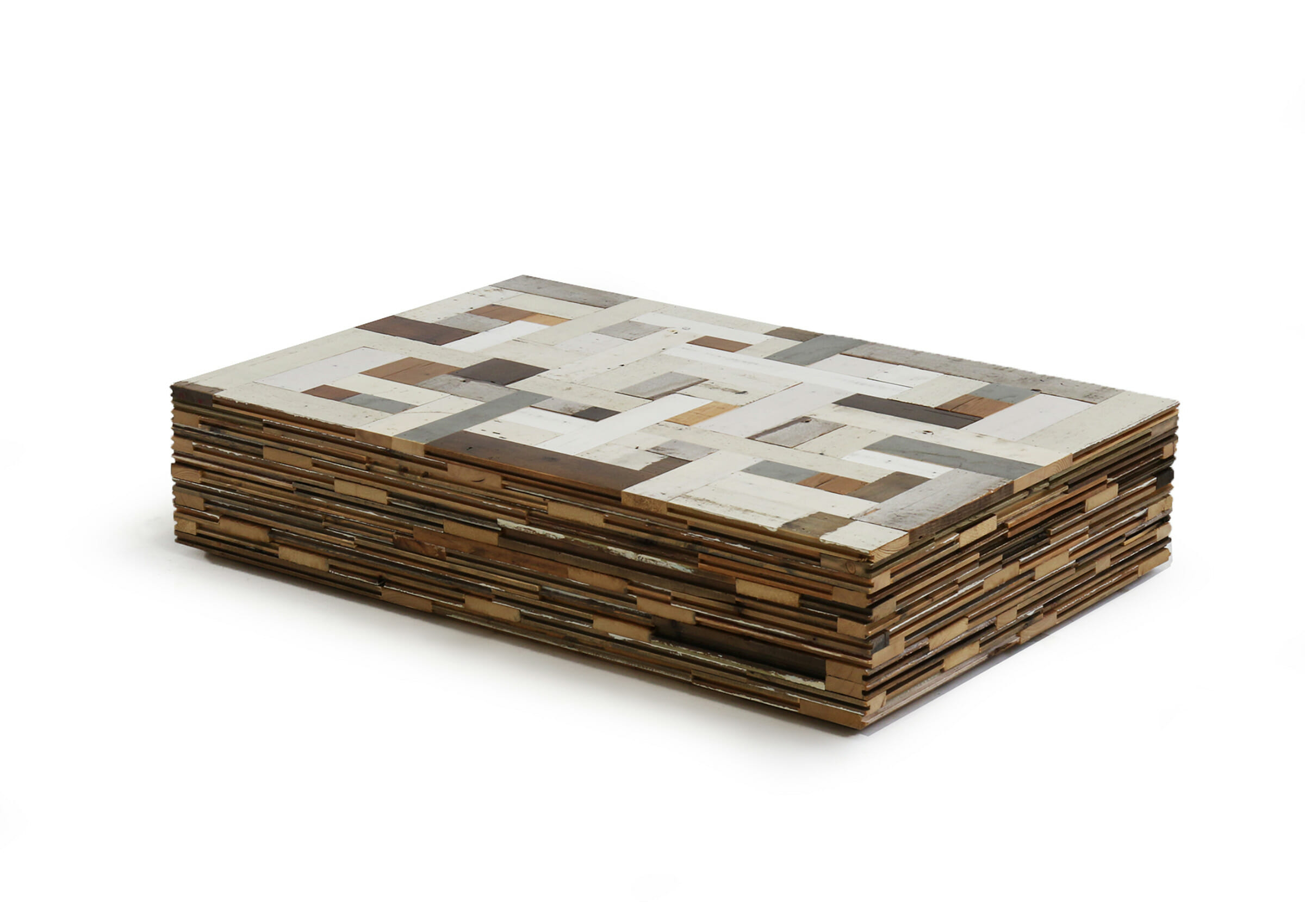 【PIET HEIN EEK 】Waste Coffeecube Waste Coffee Cube in Scrapwood | Piet Hein Eek | The Future