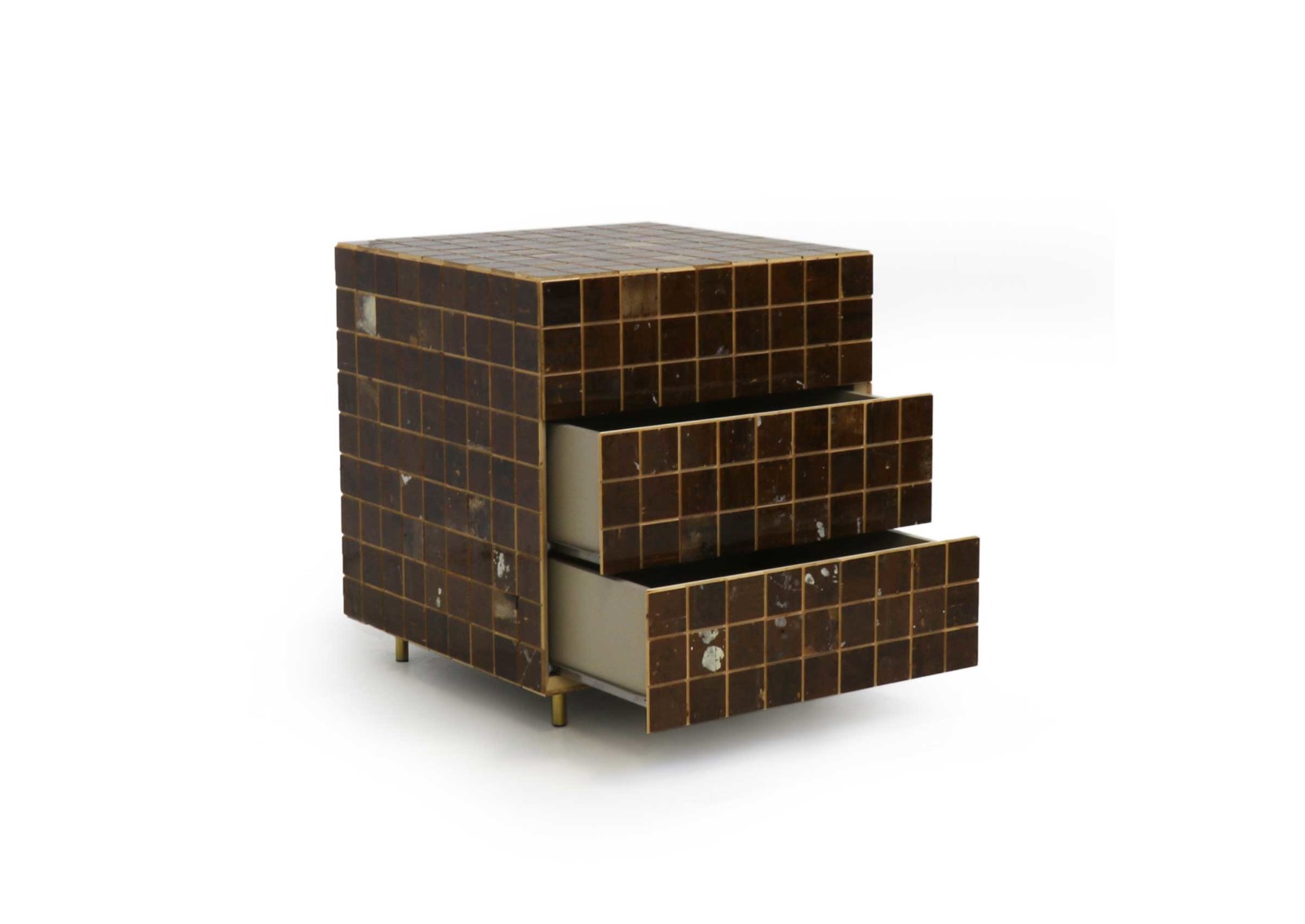 Waste Tile Cube Cabinet Piet Hein Eek The Future Perfect