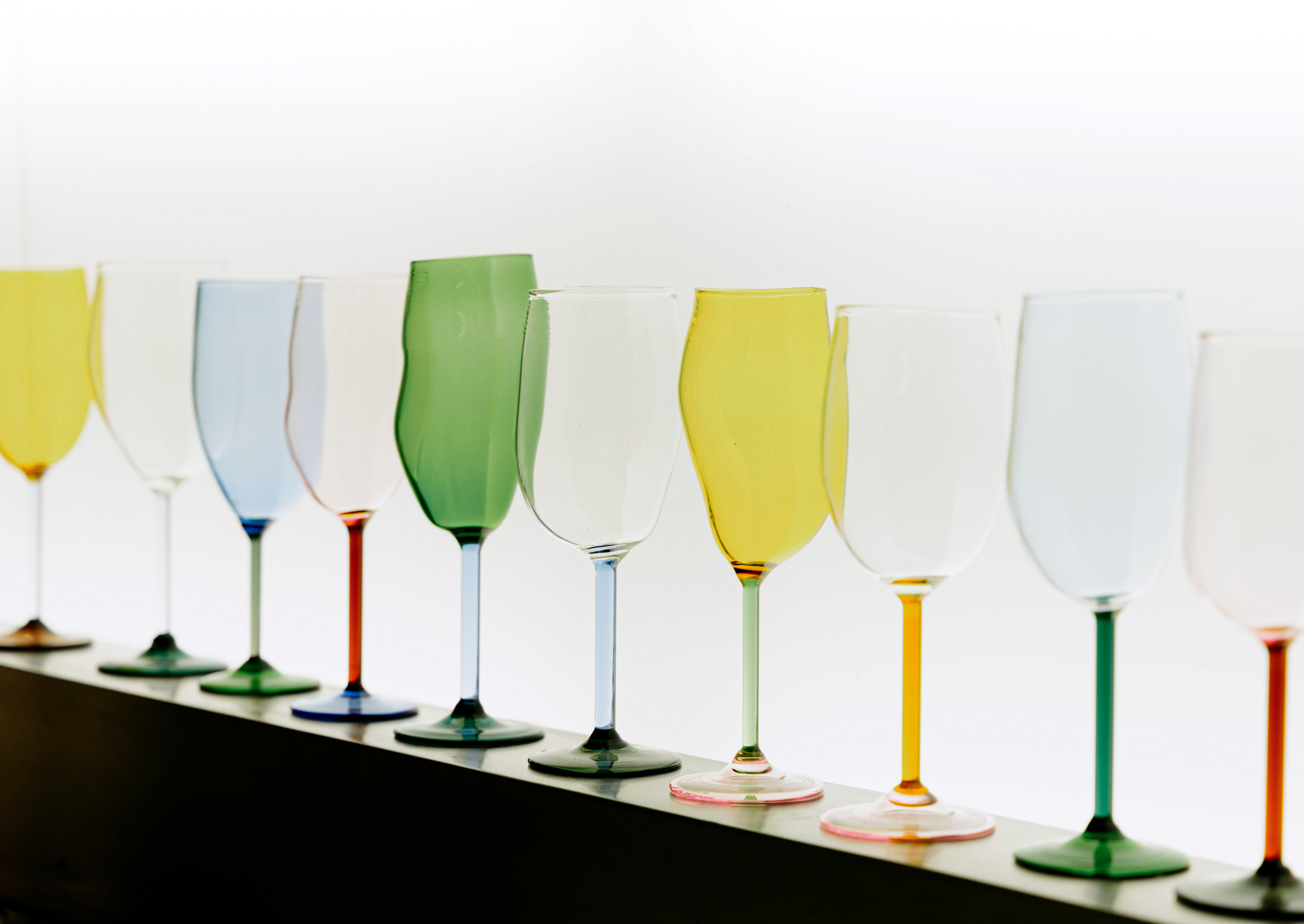 wine glasses by jochen holz