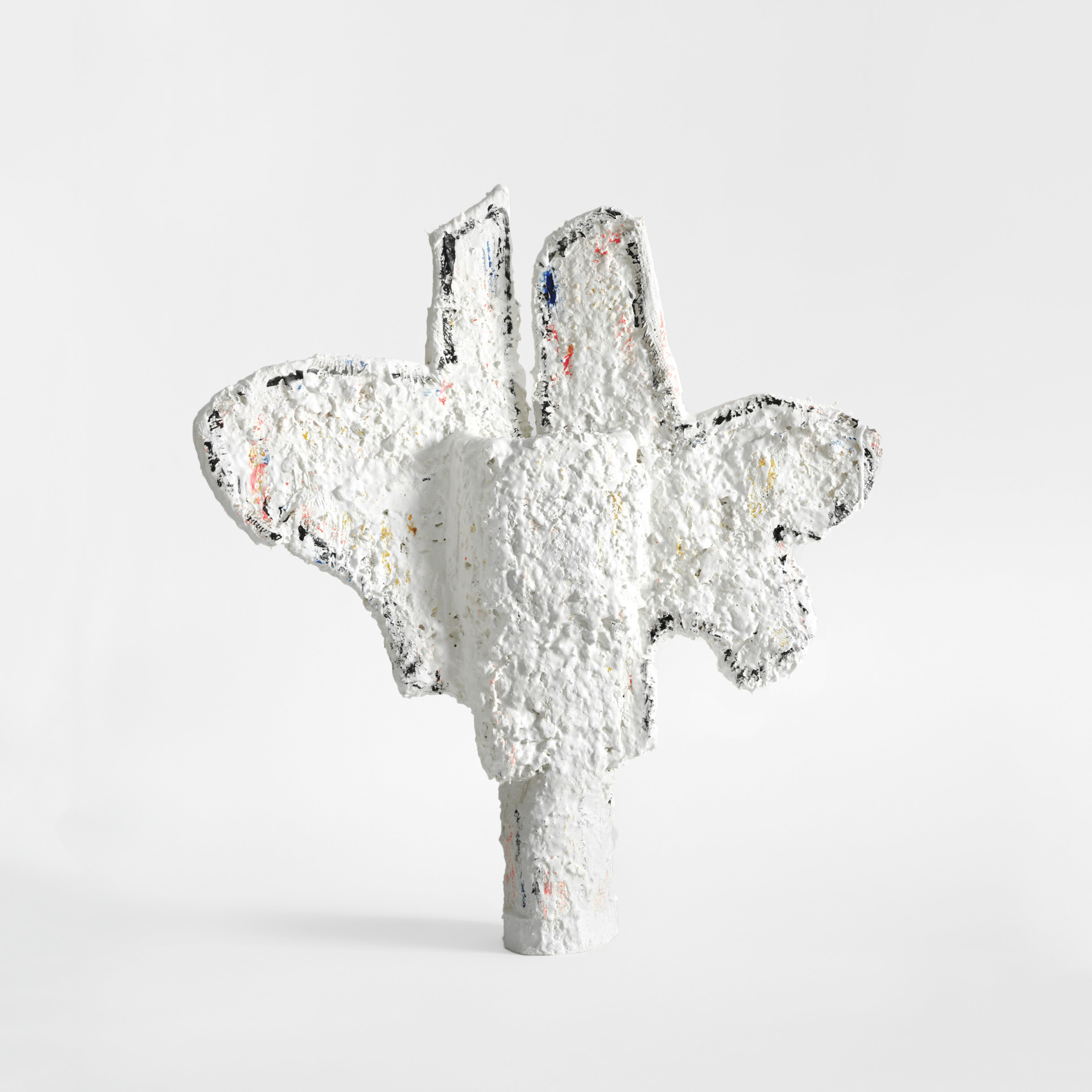 Untitled 2021 Plaster with Acrylic Paint 2 by guy corriero