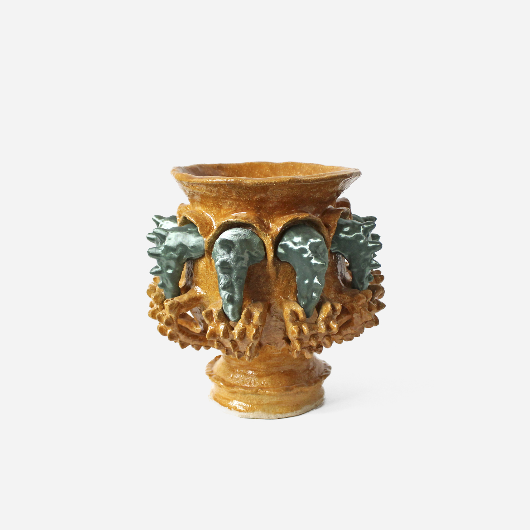 stoneware vase natalia triantafylli