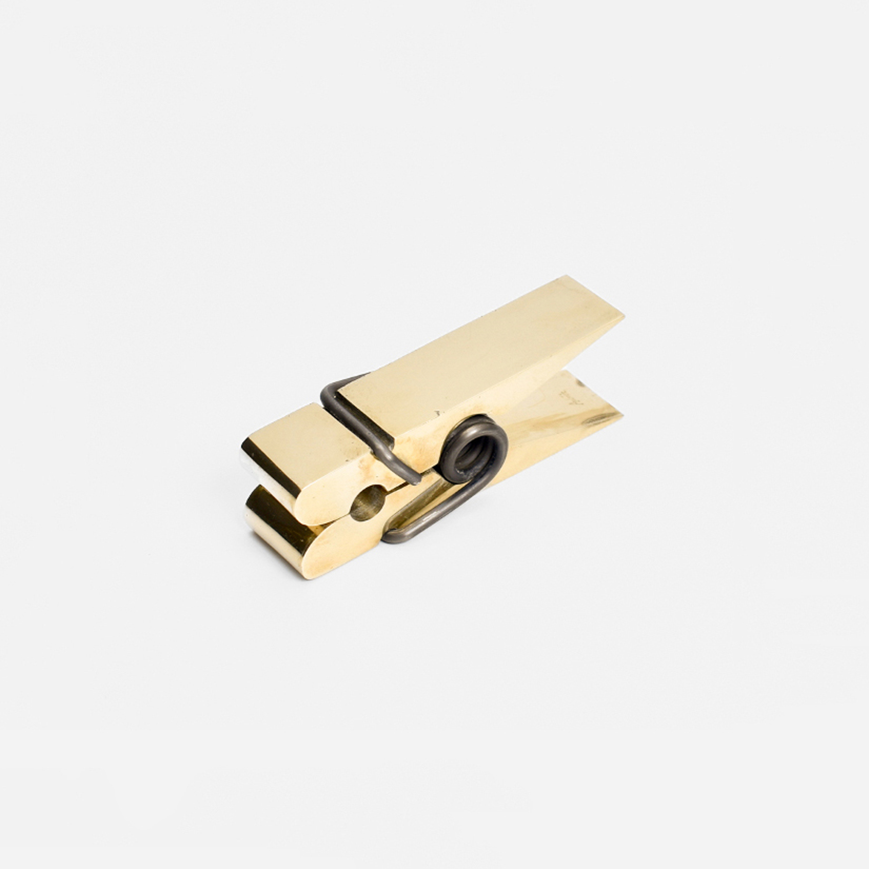 Polished Brass Clothespin The Future Perfect