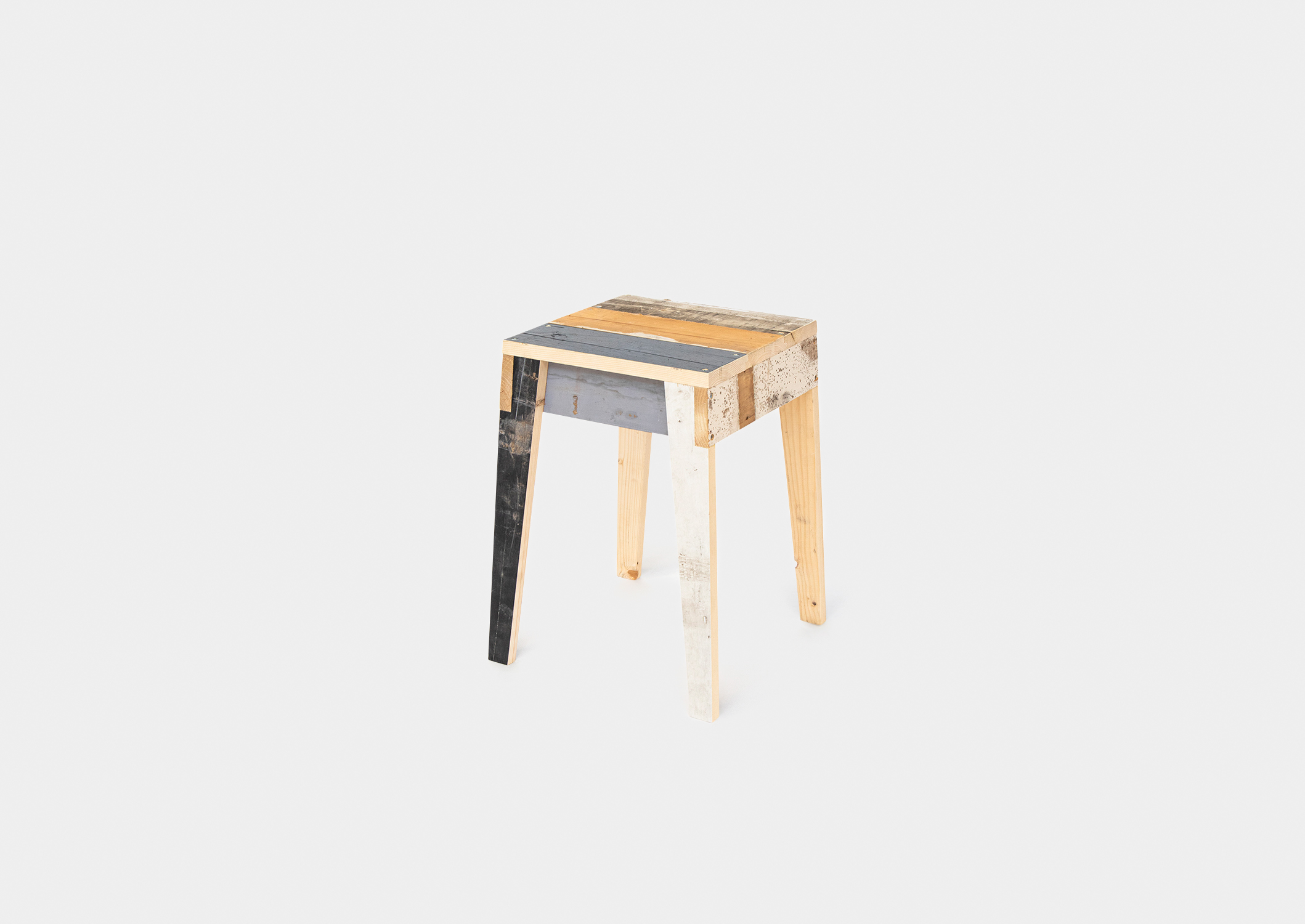 Stool in Scrapwood | Piet Hein Eek | The Future Perfect