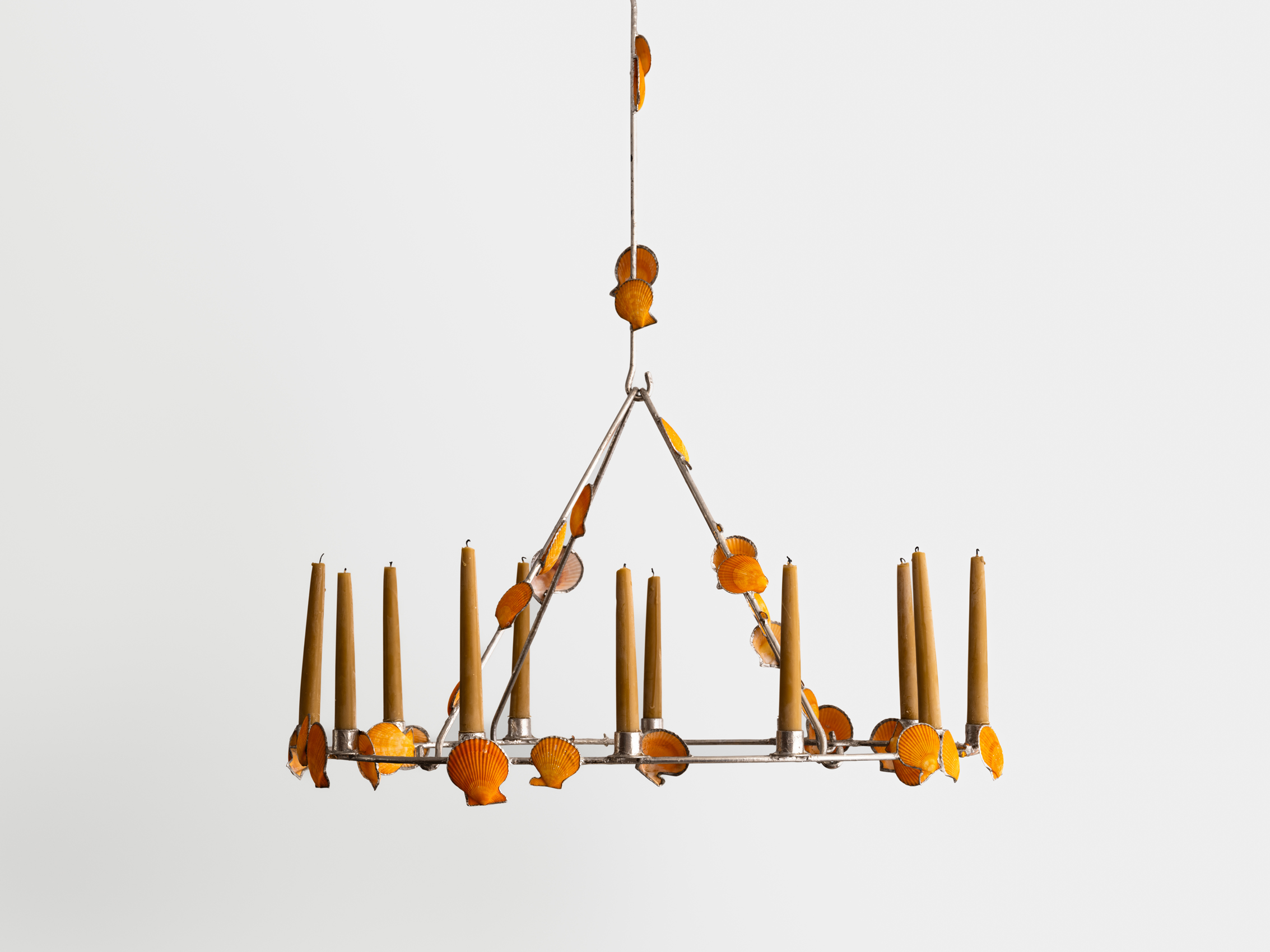 Chandelier 3 – Orange Shells | The Perfect Nothing Catalog | The