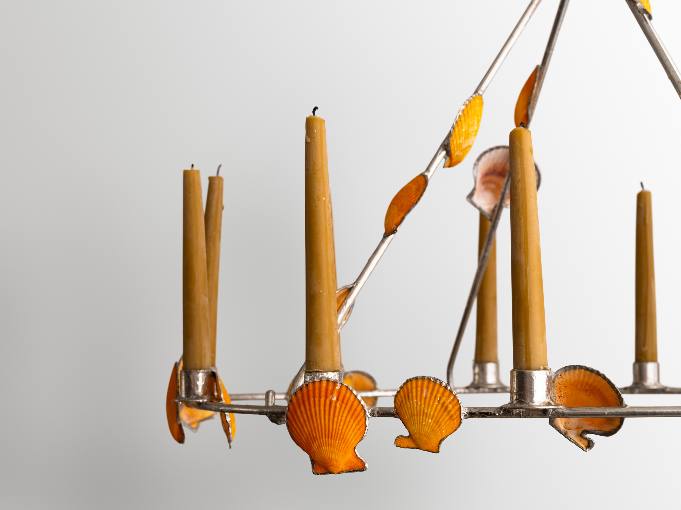 Chandelier 3 – Orange Shells | The Perfect Nothing Catalog | The