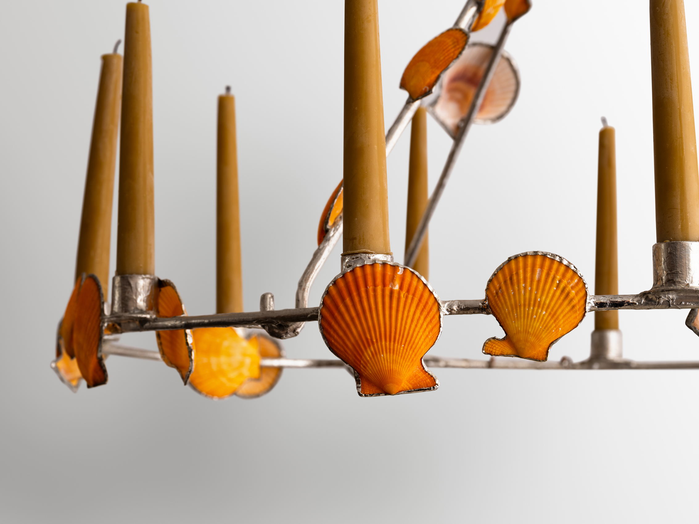 Chandelier 3 – Orange Shells | The Perfect Nothing Catalog | The