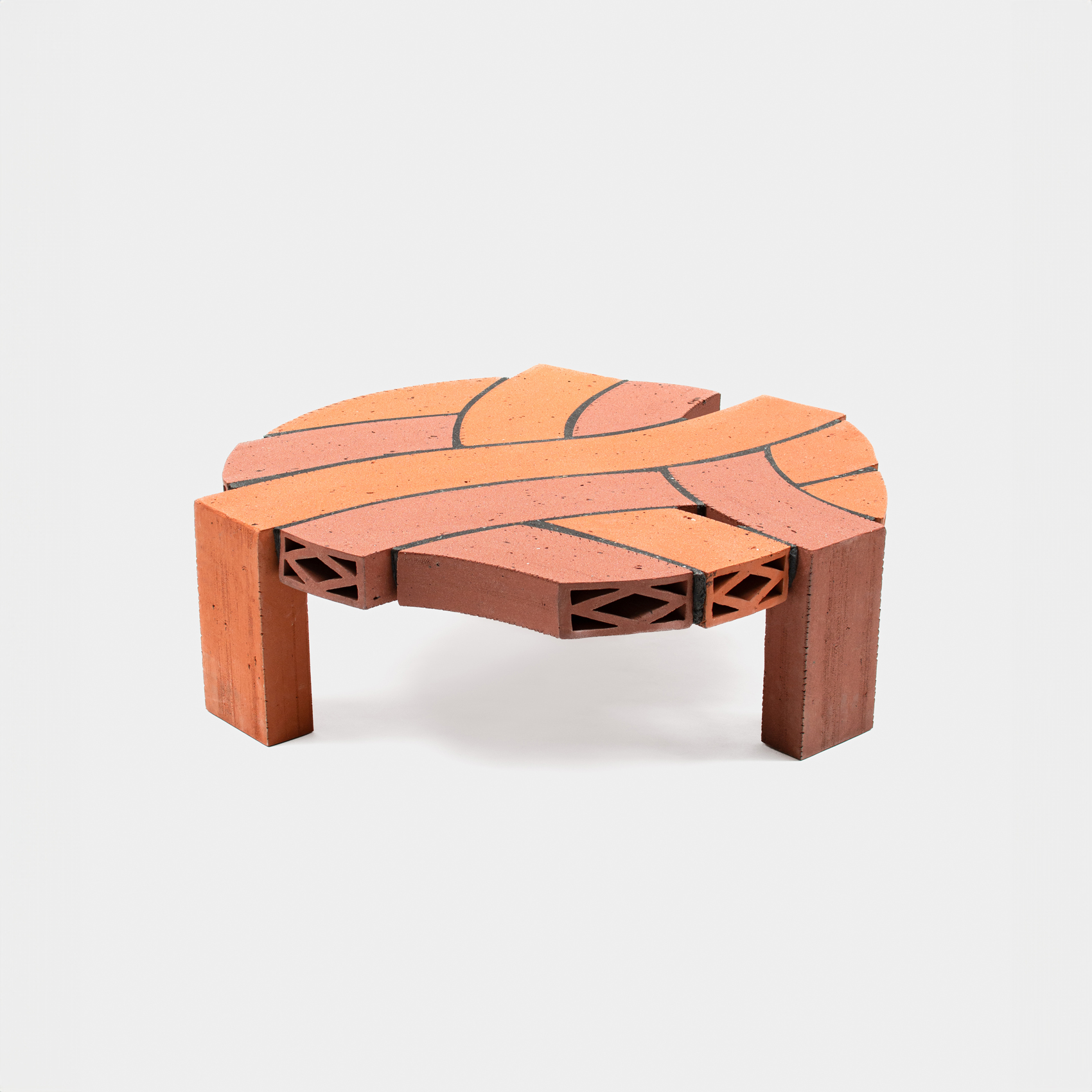 The brick coffee table discount