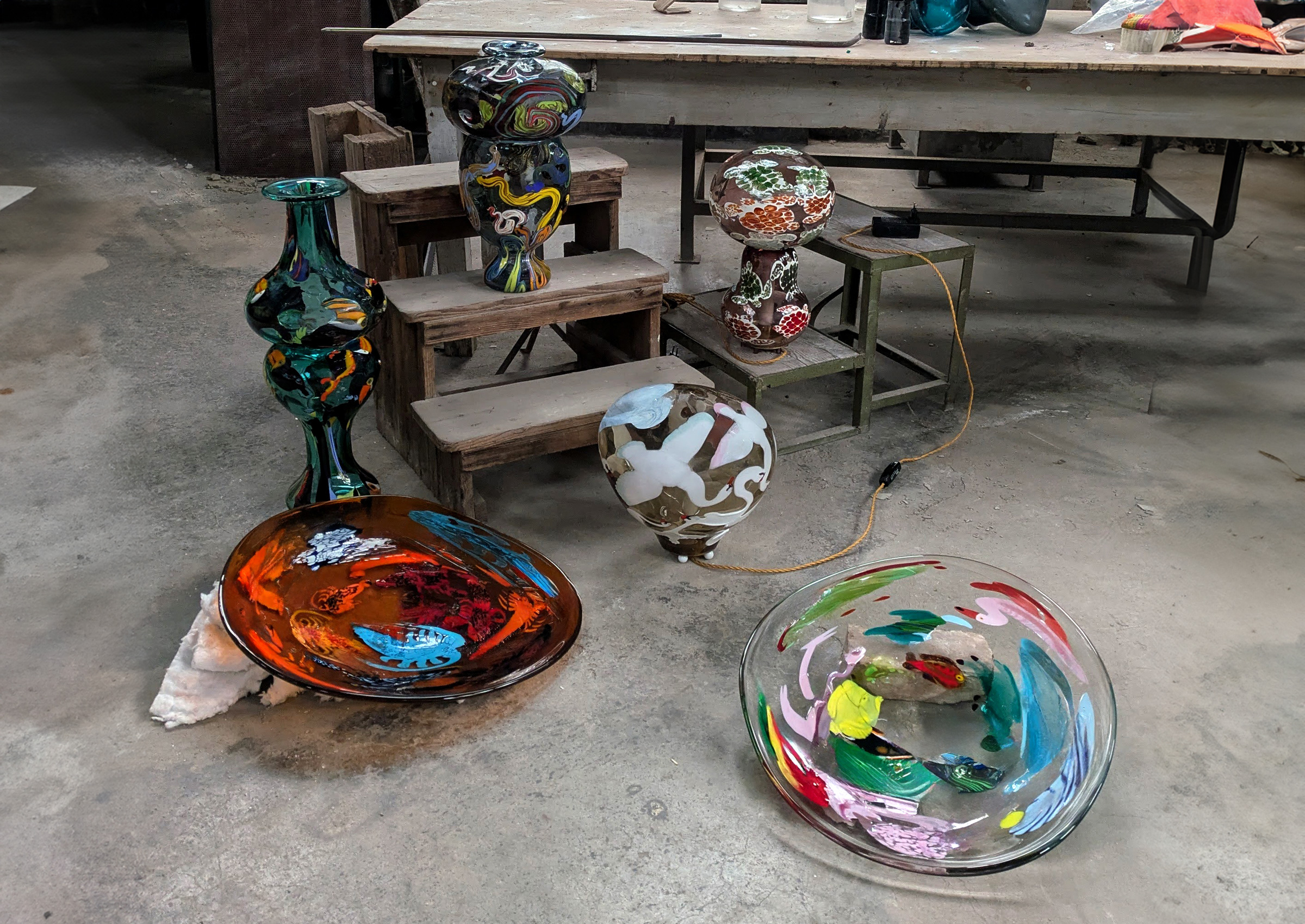 Lucia Massari Toucans Vase