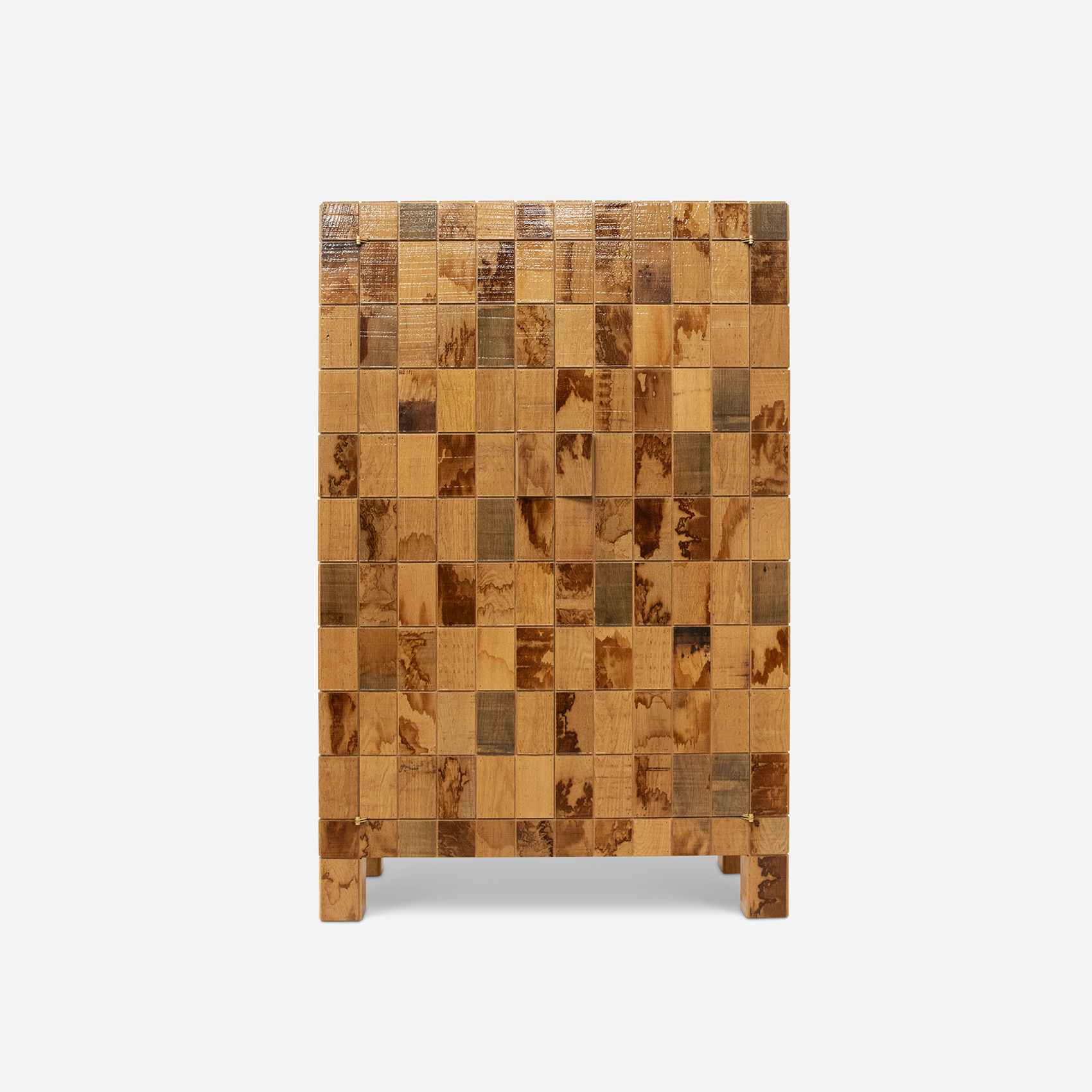 Tile Cabinet in Scrapwood | Piet Hein Eek | The Future Perfect
