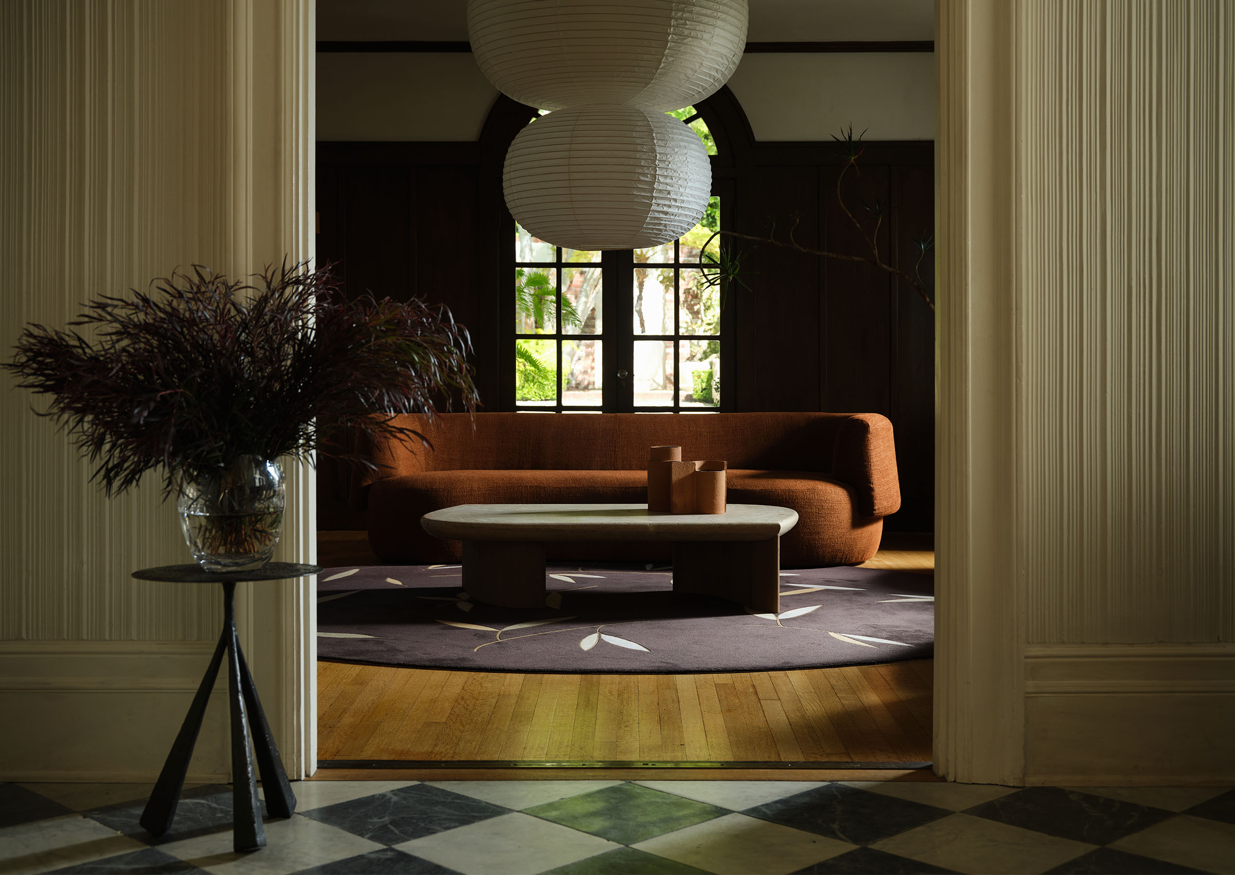 ELSA Side Table – Black Patinated Bronze | Luca Erba | The Future