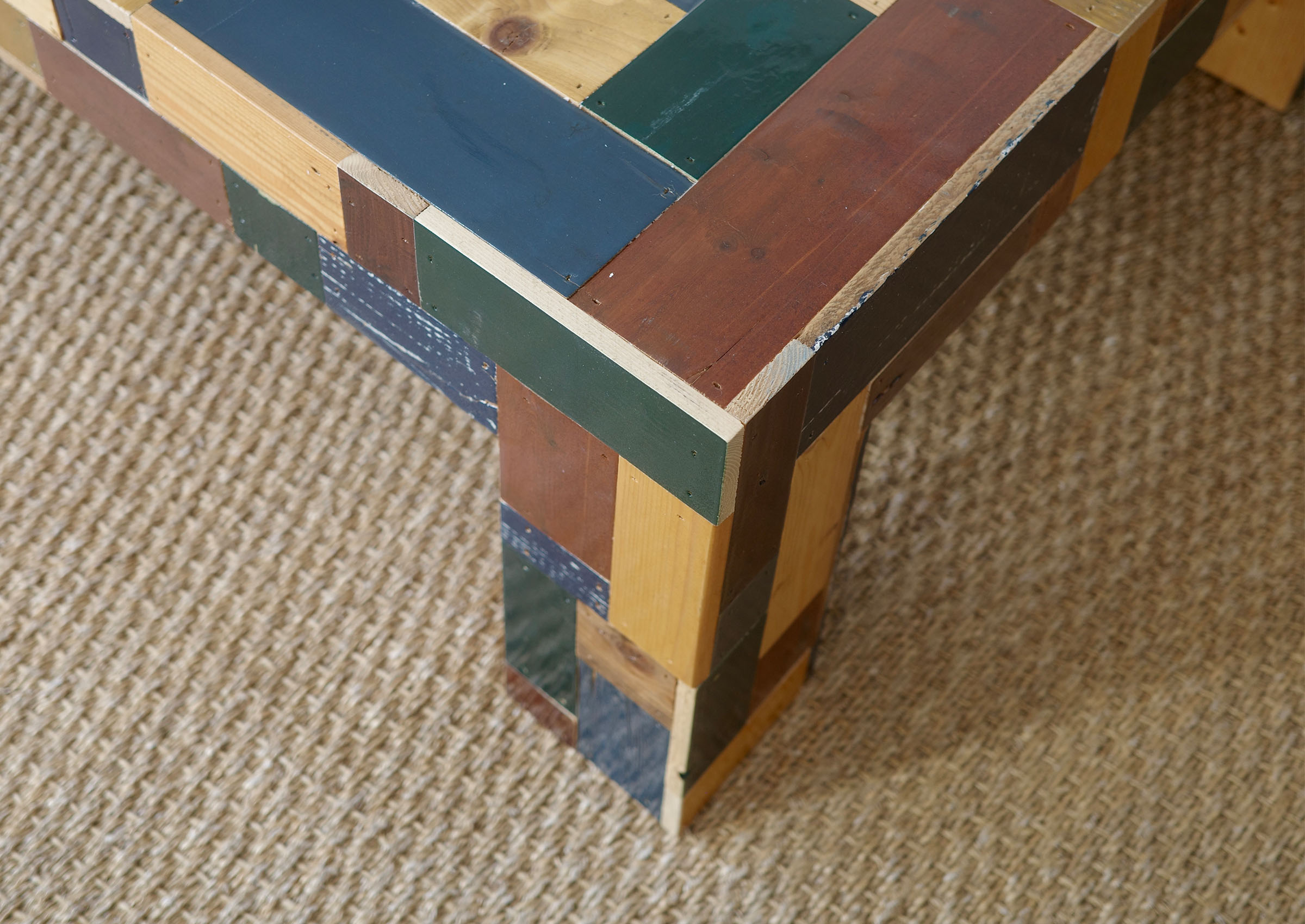 Waste Coffee Cube – High Gloss Blues/Greens/Browns | Piet Hein Eek